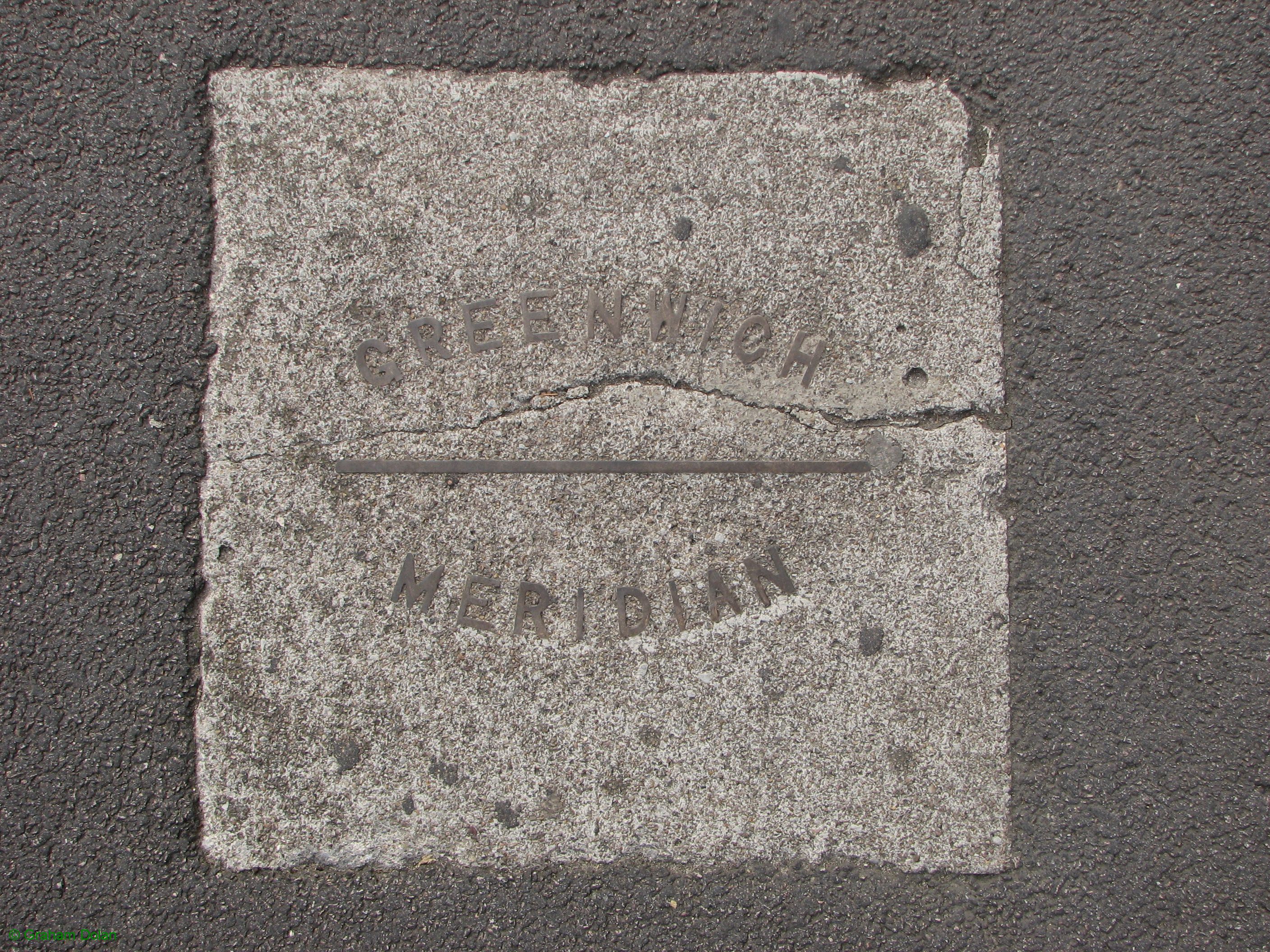 Greenwich Meridian Marker; England; LB Waltham Forest; Stratford (E15)